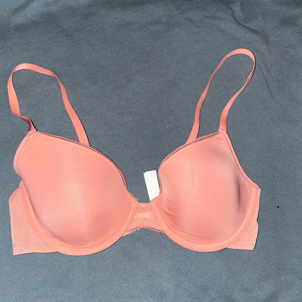 Madewell Mesh-Trimmed Shea TShirt Bra (color Shea)